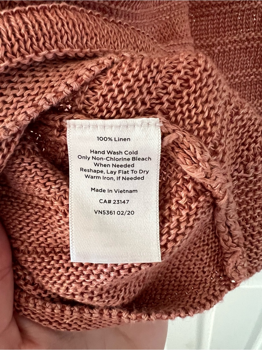 Talbots Dusty Rose/Coral Short-Sleeve Knit Top - Picture 4 of 4